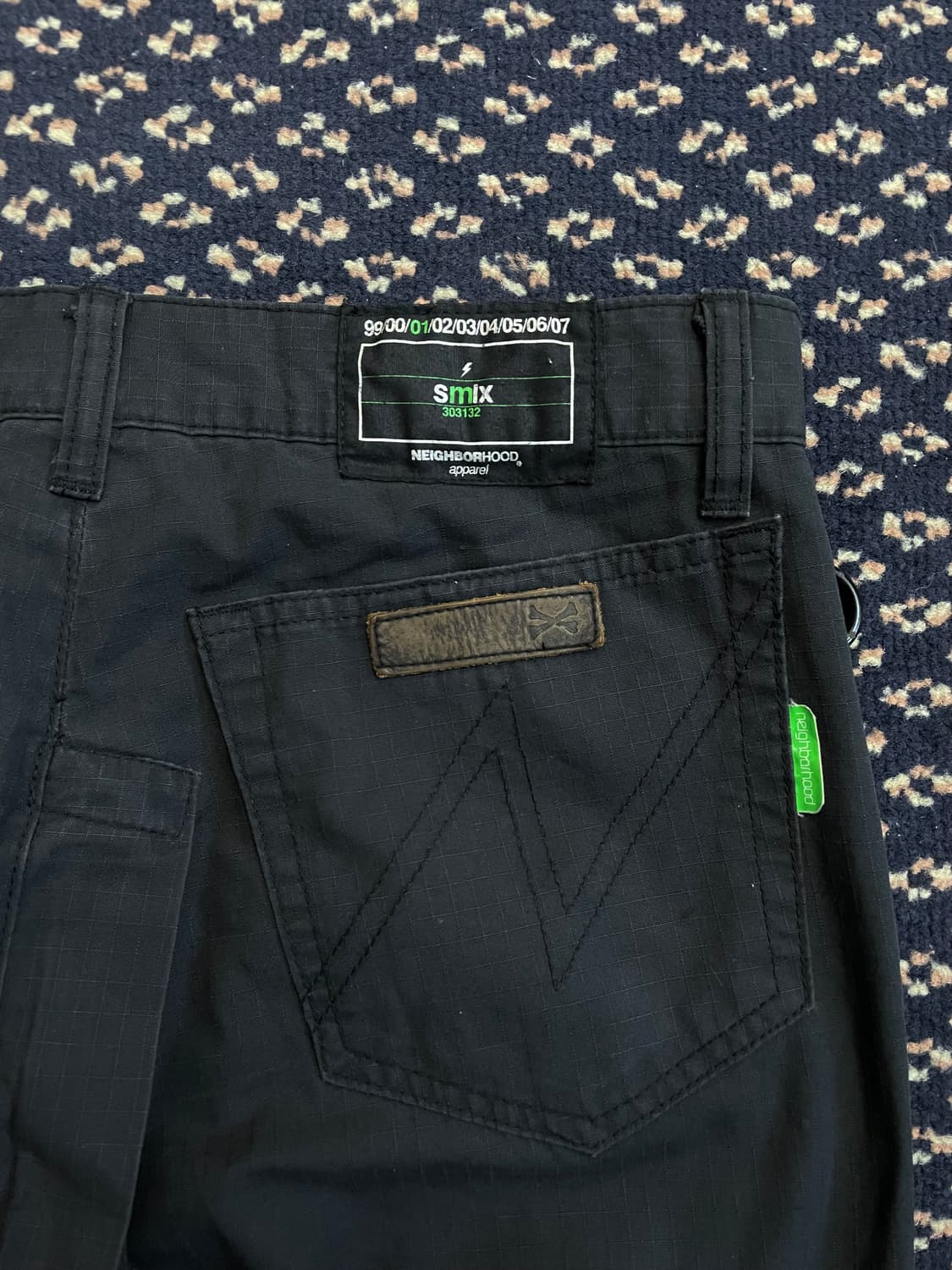 2000s 네이버후드 본디지 팬츠 상품이미지6