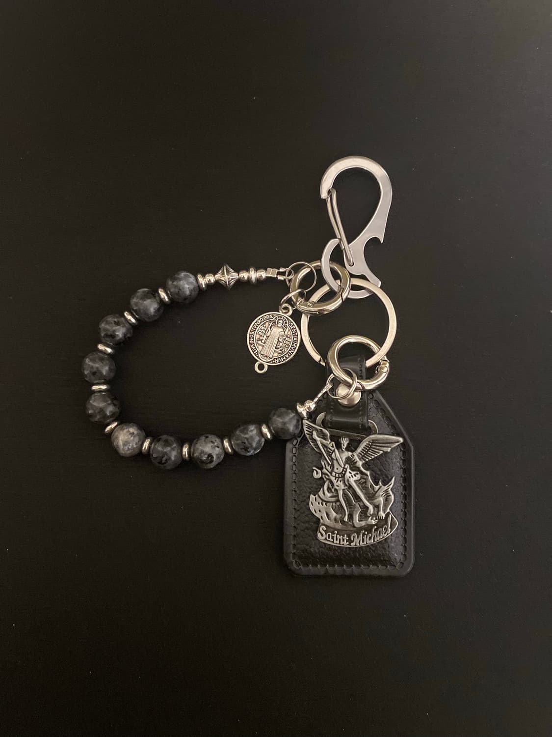 미카엘 천사 팬던트 키링 상품이미지3