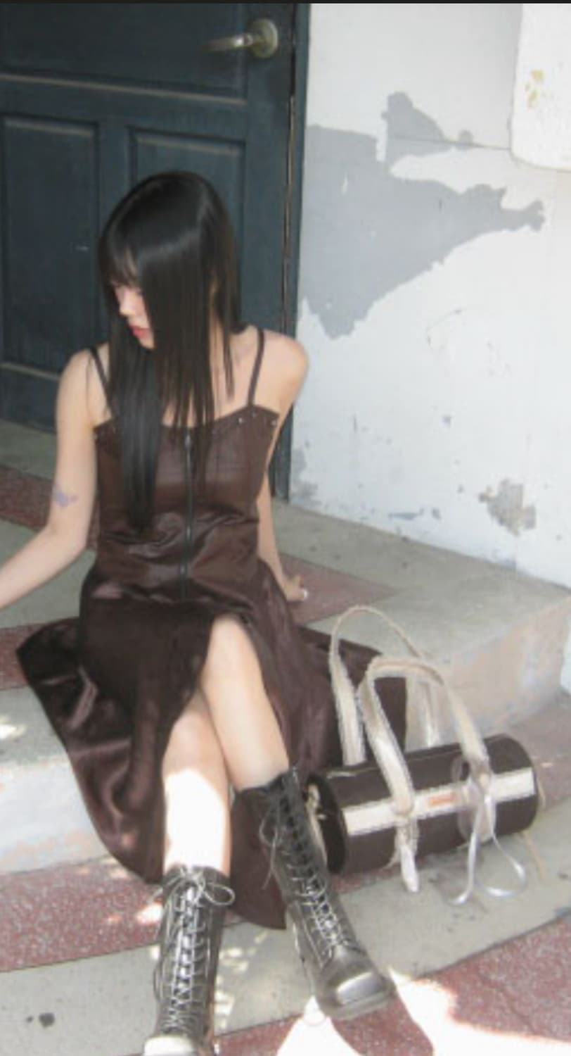 루루서울 버스데이 가방 (카키브라운) 상품이미지3