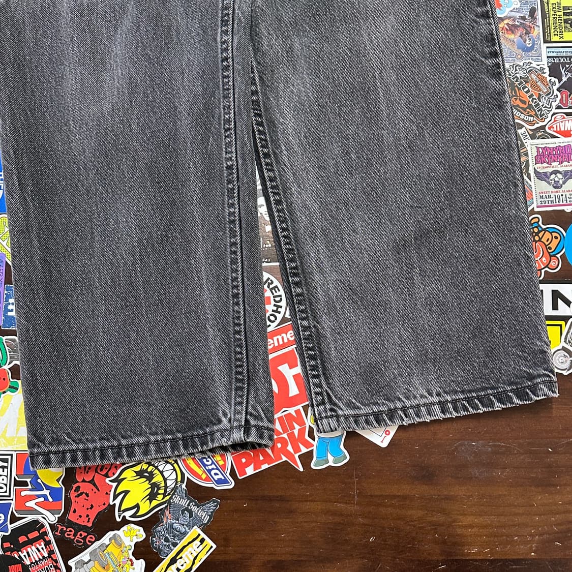 00s 리바이스 550 블랙 진 데님 팬츠 32 상품이미지5