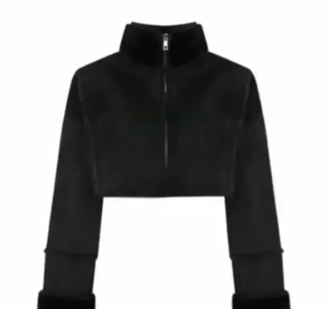 쓰리타임즈 크롭무스탕 상품이미지2