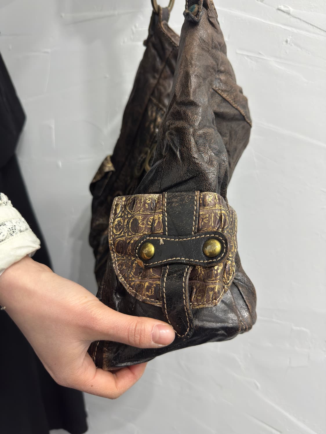 marco buggiani genuine leather bag 상품이미지4