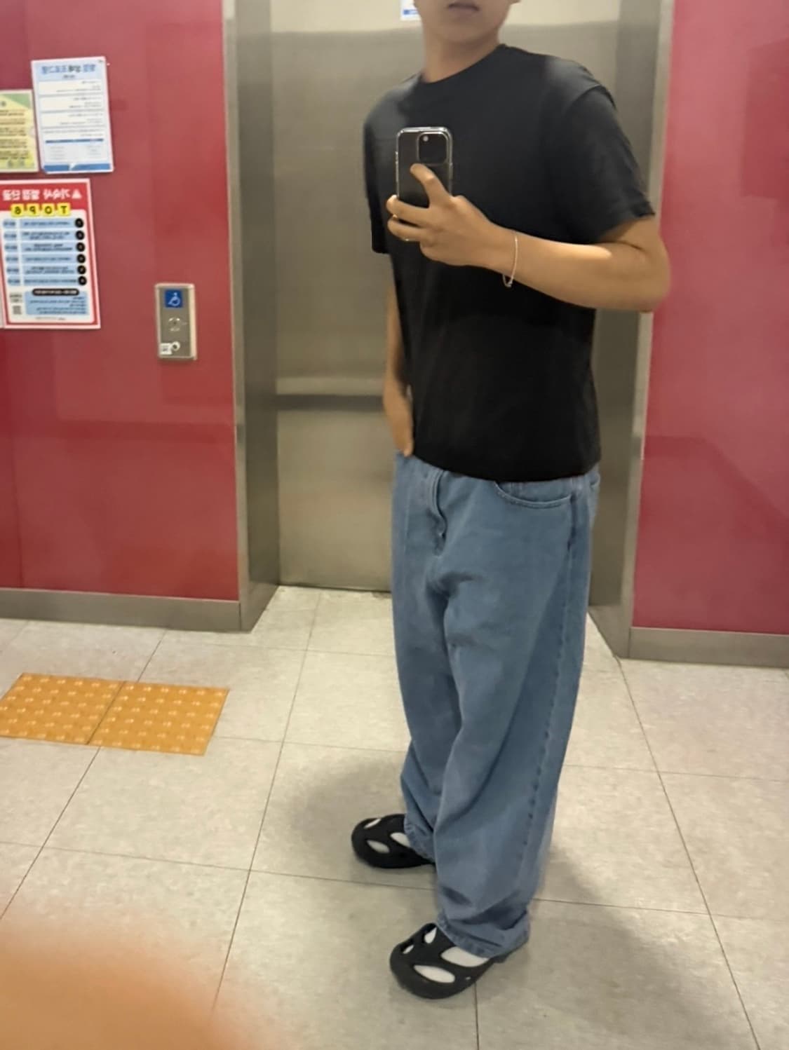 칼하트 윕 브랜든 팬츠 블루 스톤 블리치드 상품이미지7