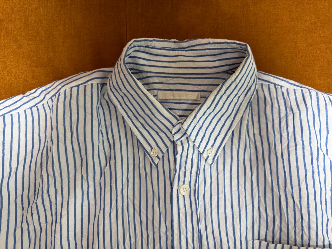 아워레가시 크링클 버로우드 셔츠 상품이미지5