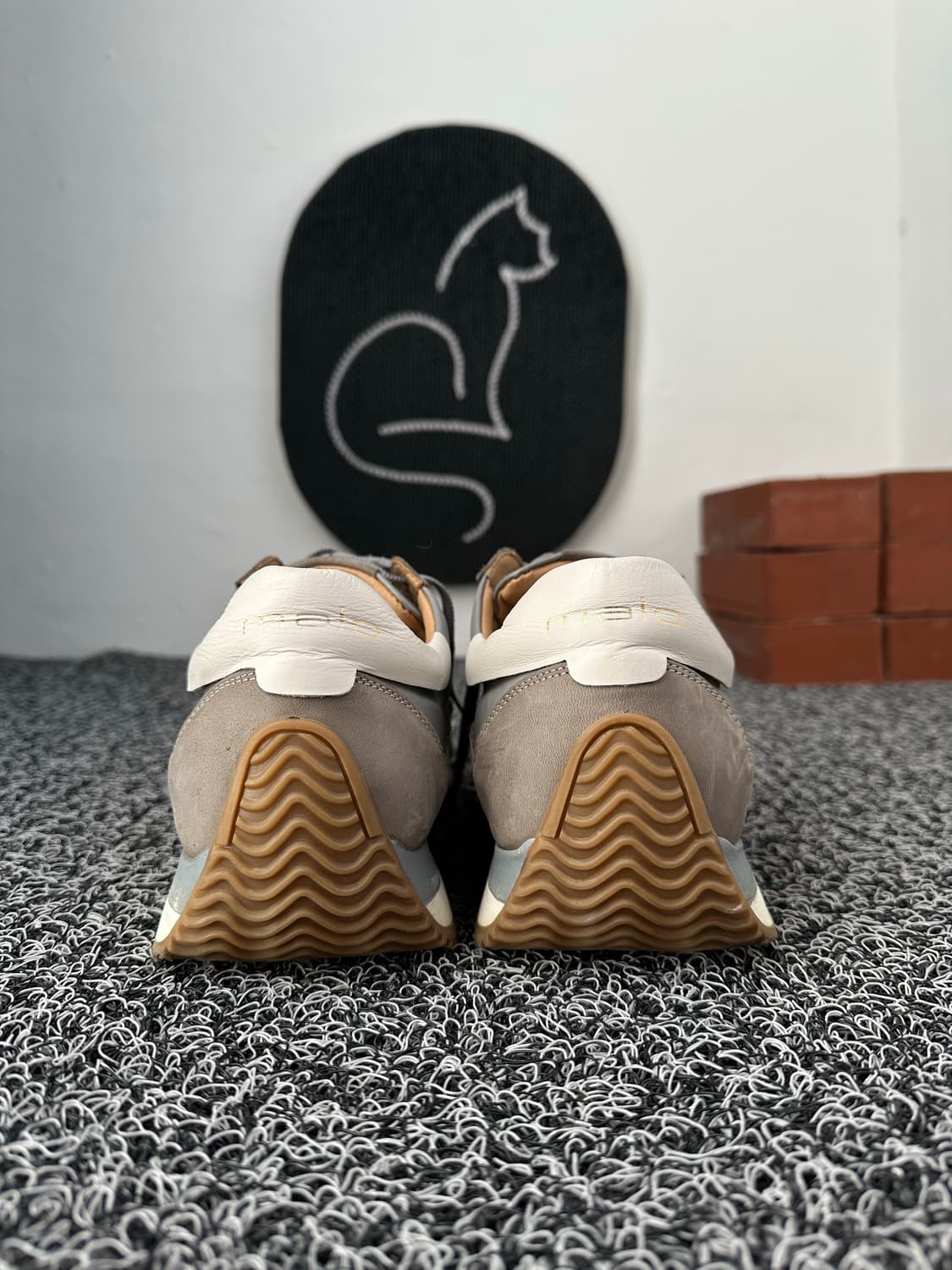 malo 남성 스니커즈 회색/갈색 265 상품이미지3