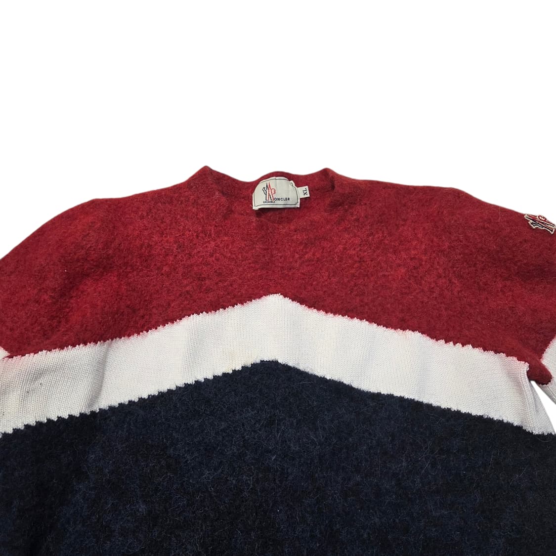 Moncler 몽클레르 삼색 배색 니트 상품이미지5