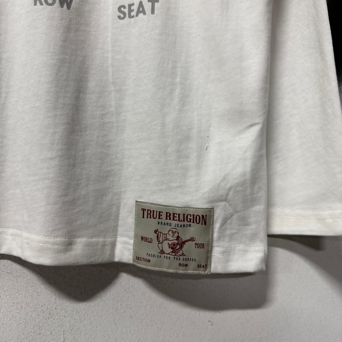 트루릴리젼 백 프린팅 월드투어 데드스탁 롱 슬리브 티셔츠 상품이미지5