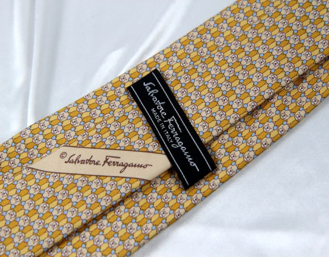 페라가모 8.4cm A-등급 신형 남자 명품 넥타이 상품이미지3