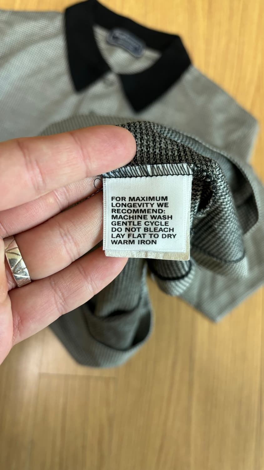 Burberrys Houndstooth Check Polo Shirt 상품이미지5