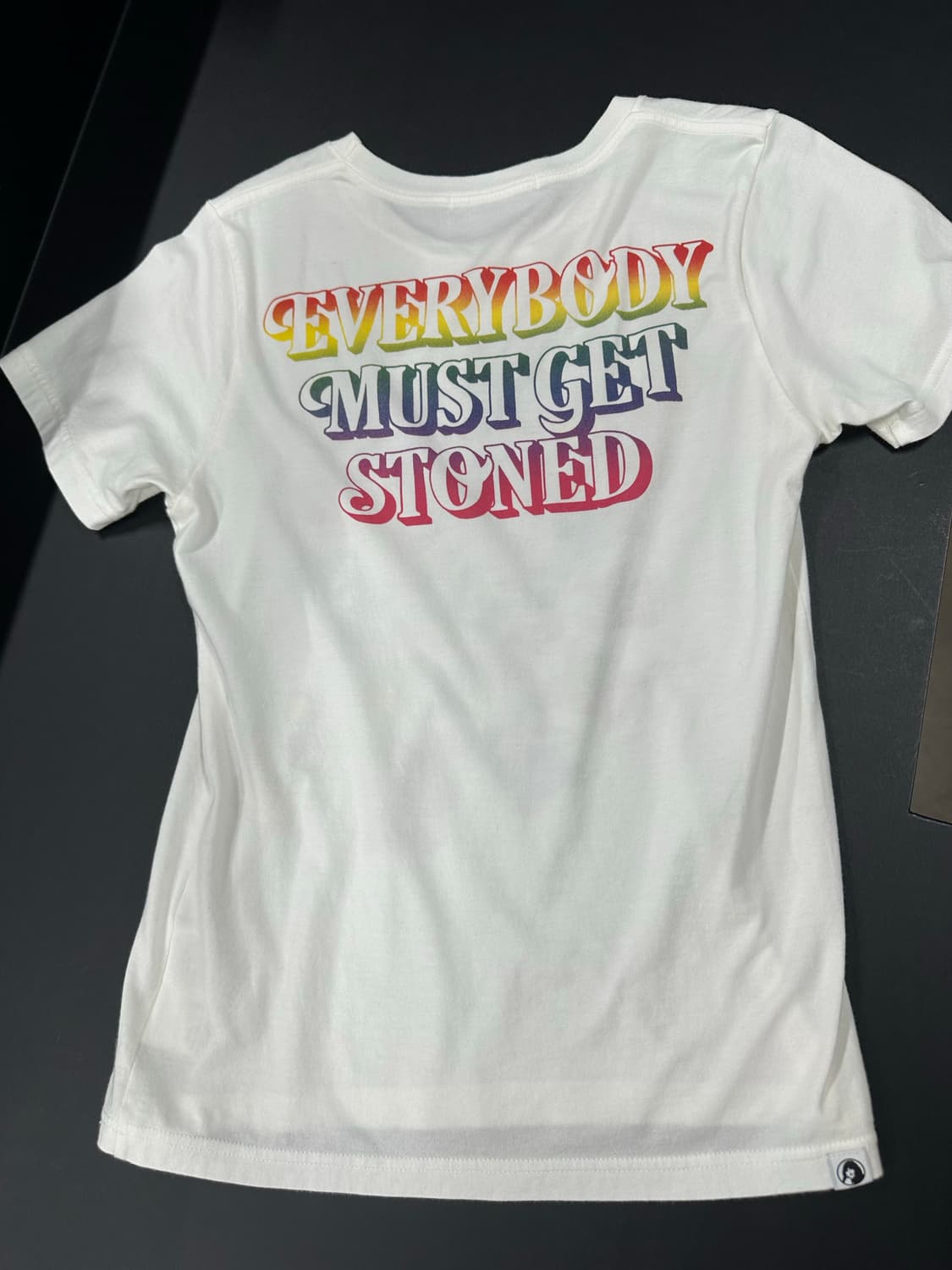 히스테릭 글래머 퍽베어 Must Get Stoned 그래픽  백로고 반팔 상품이미지7