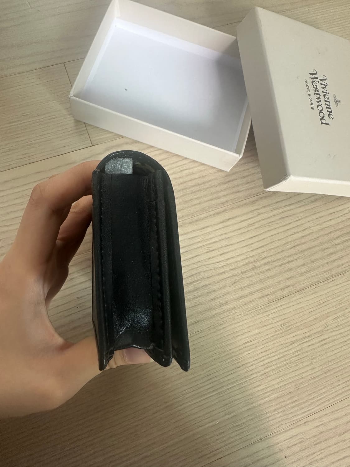 비비안웨스트우드 검정 블랙지갑 일본정품 상품이미지6
