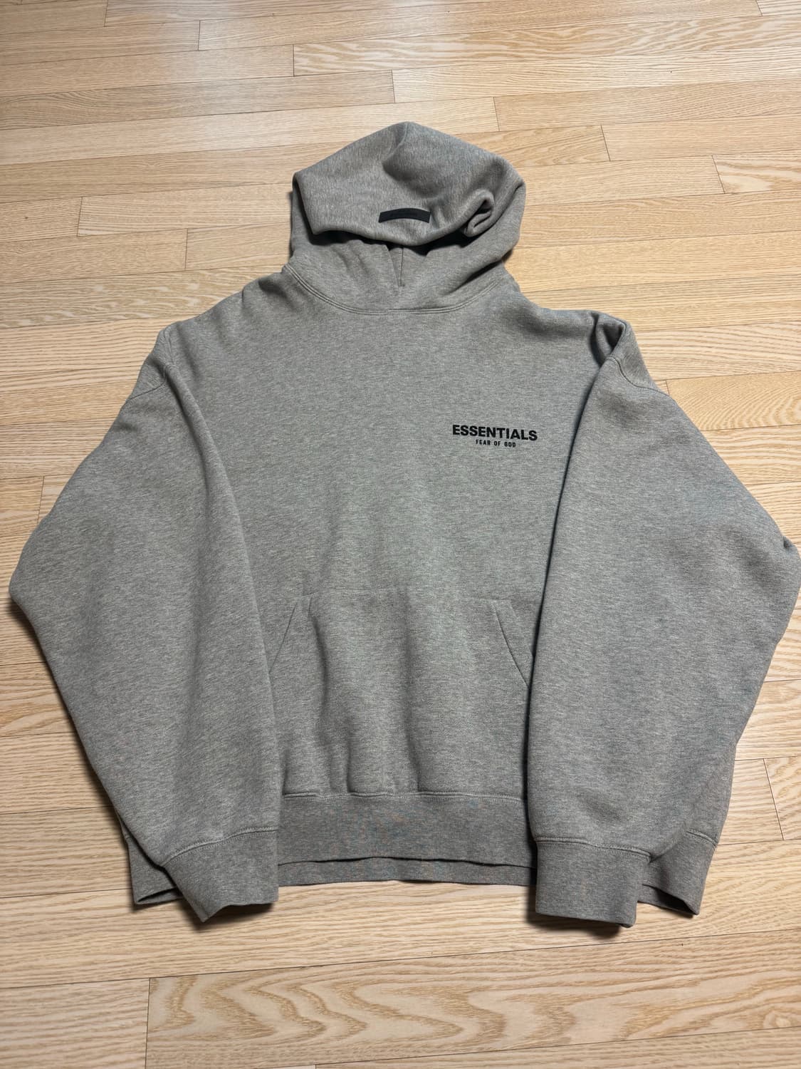 에센셜 후드 다크 오트밀 XL 상품이미지1