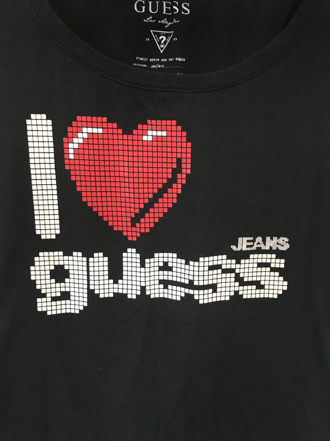 Guess 게스 블랙 반팔 티셔츠 상품이미지3