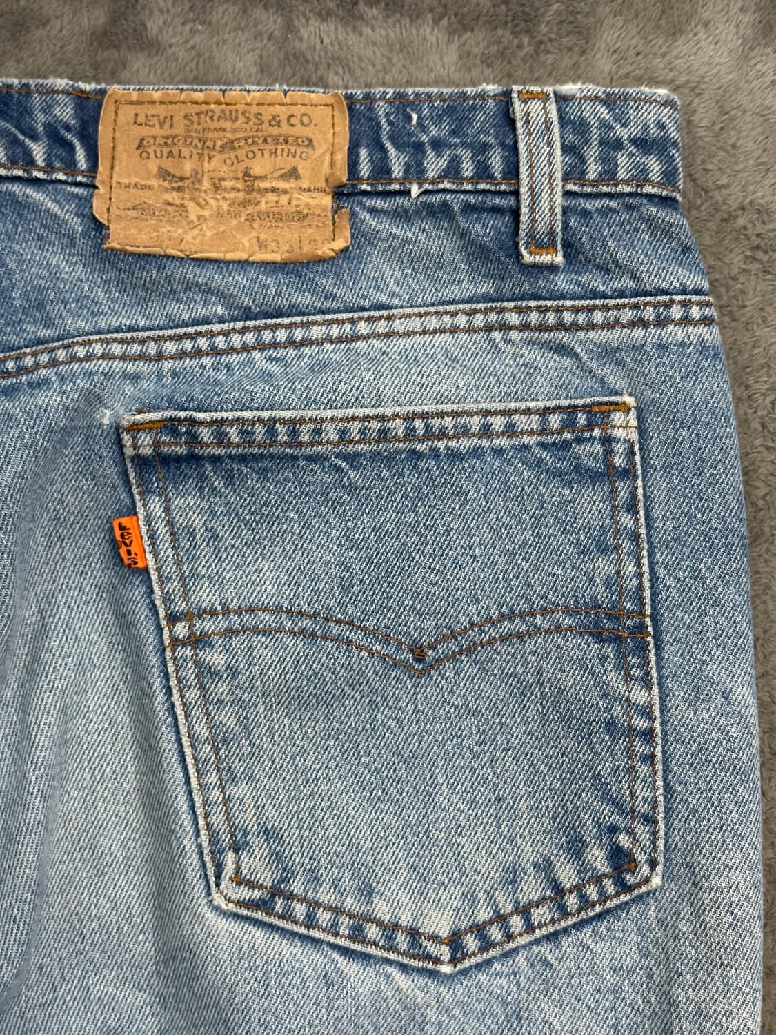 1990‘ Levi's 517 데님 팬츠 35x32 상품이미지6