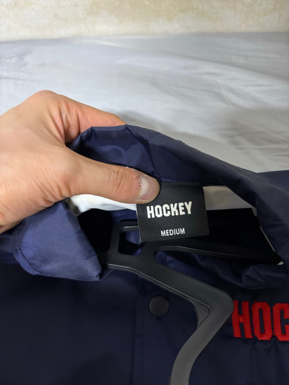 HOCKEY X INDEPENDENT COACHES JACKET NAVY 상품이미지2