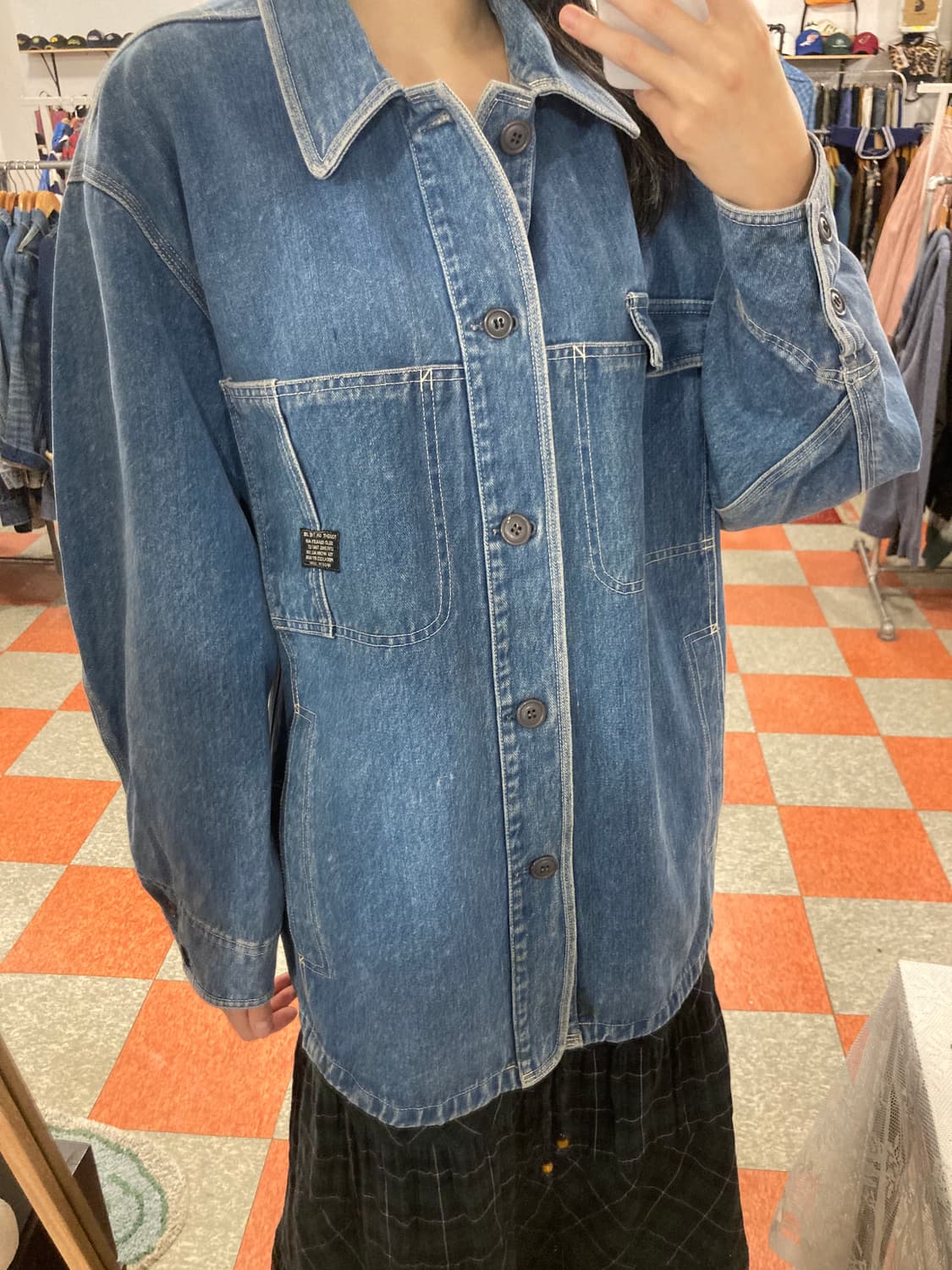 데님 워크자켓 상품이미지4