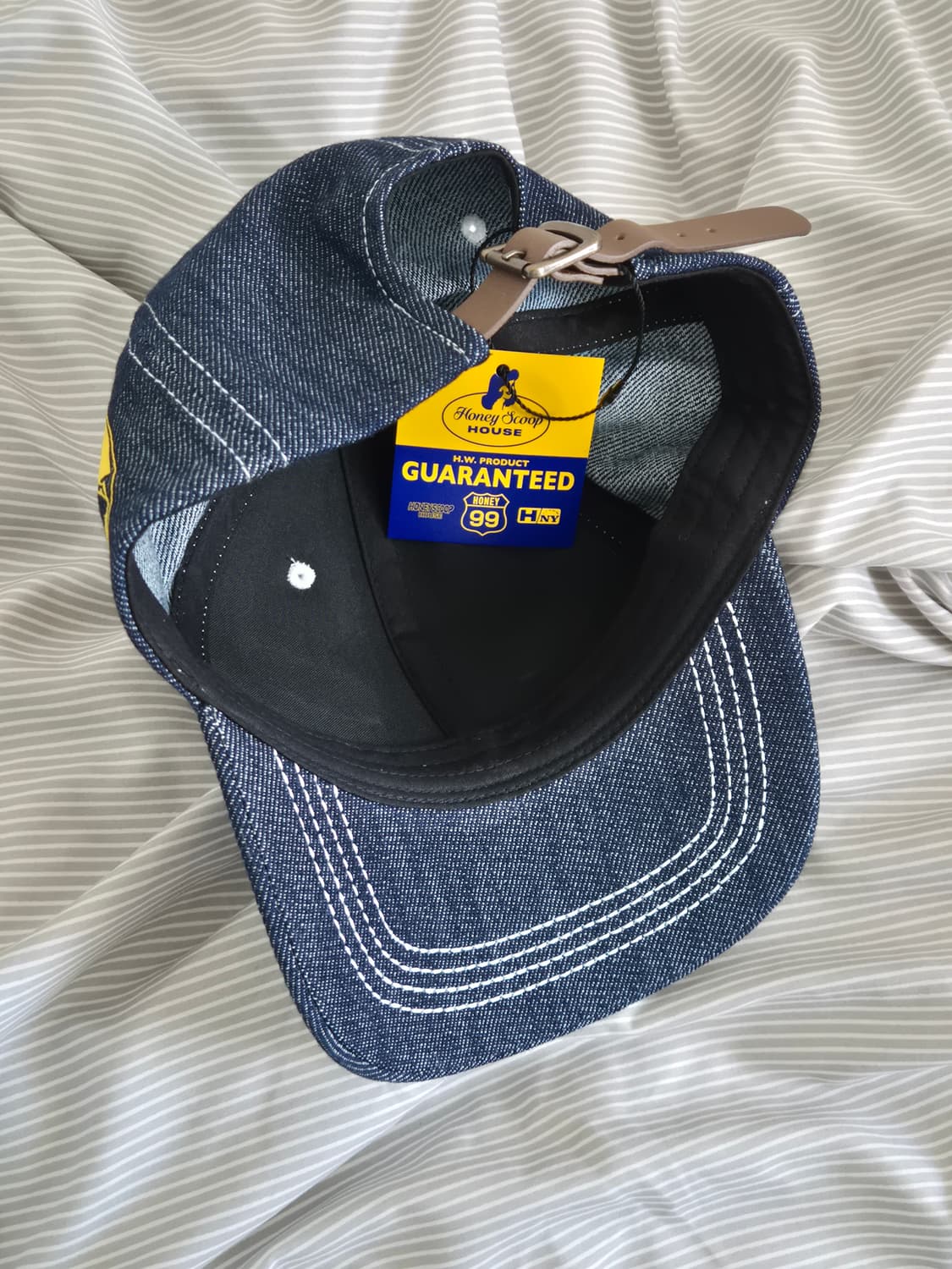 허니스쿱하우스 HNY Denim Cap 상품이미지3