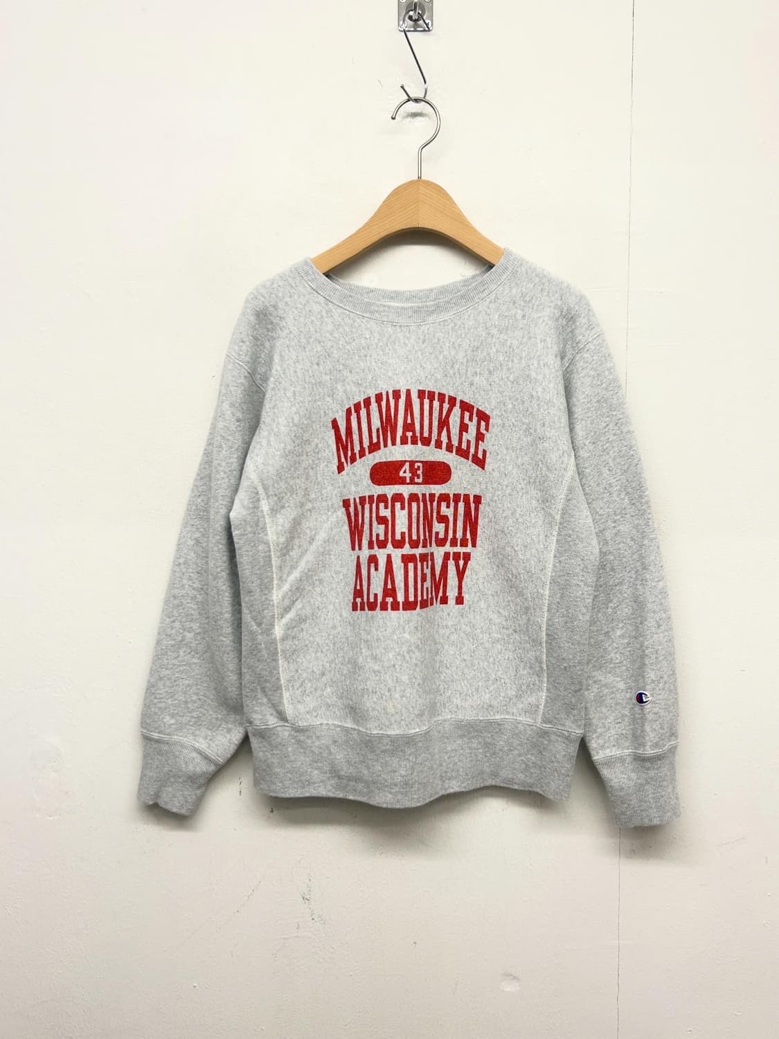 챔피온 리버스위브 밀워키 맨투맨 그레이 상품이미지1