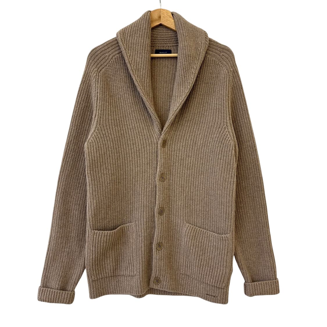 간트 Gant 버진 울 숄 가디건 상품이미지1