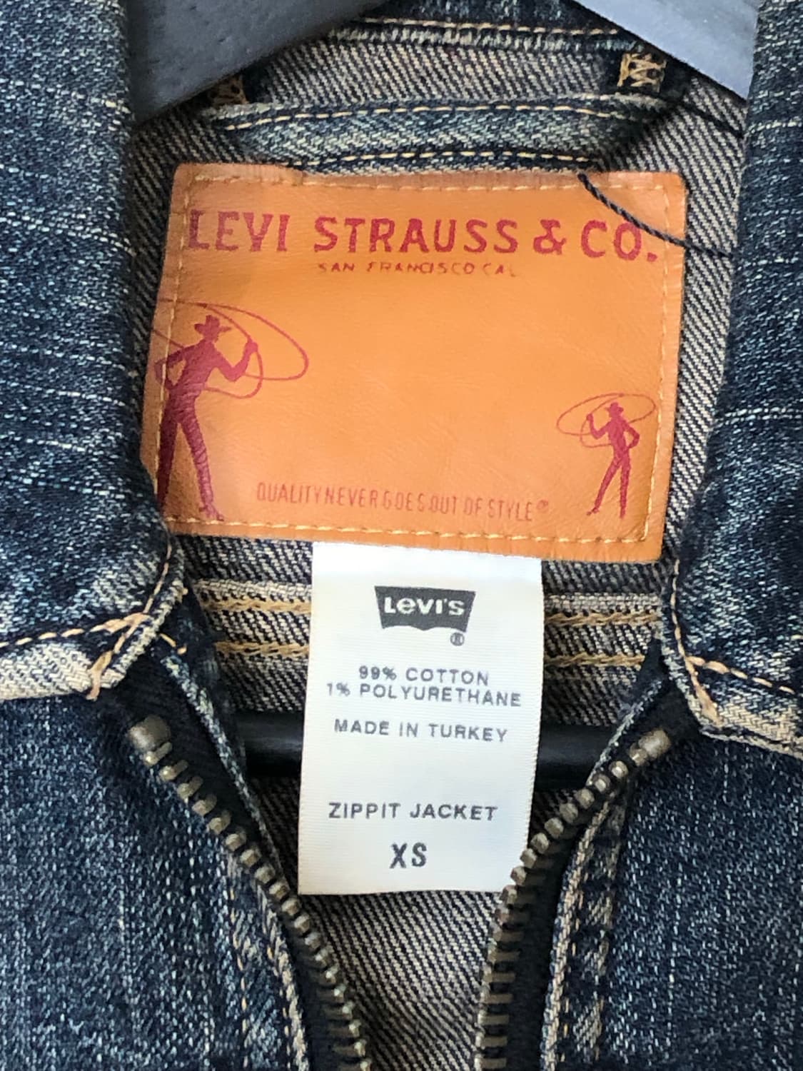 Levi's 리바이스 세미 크롭 데님 자켓 상품이미지9