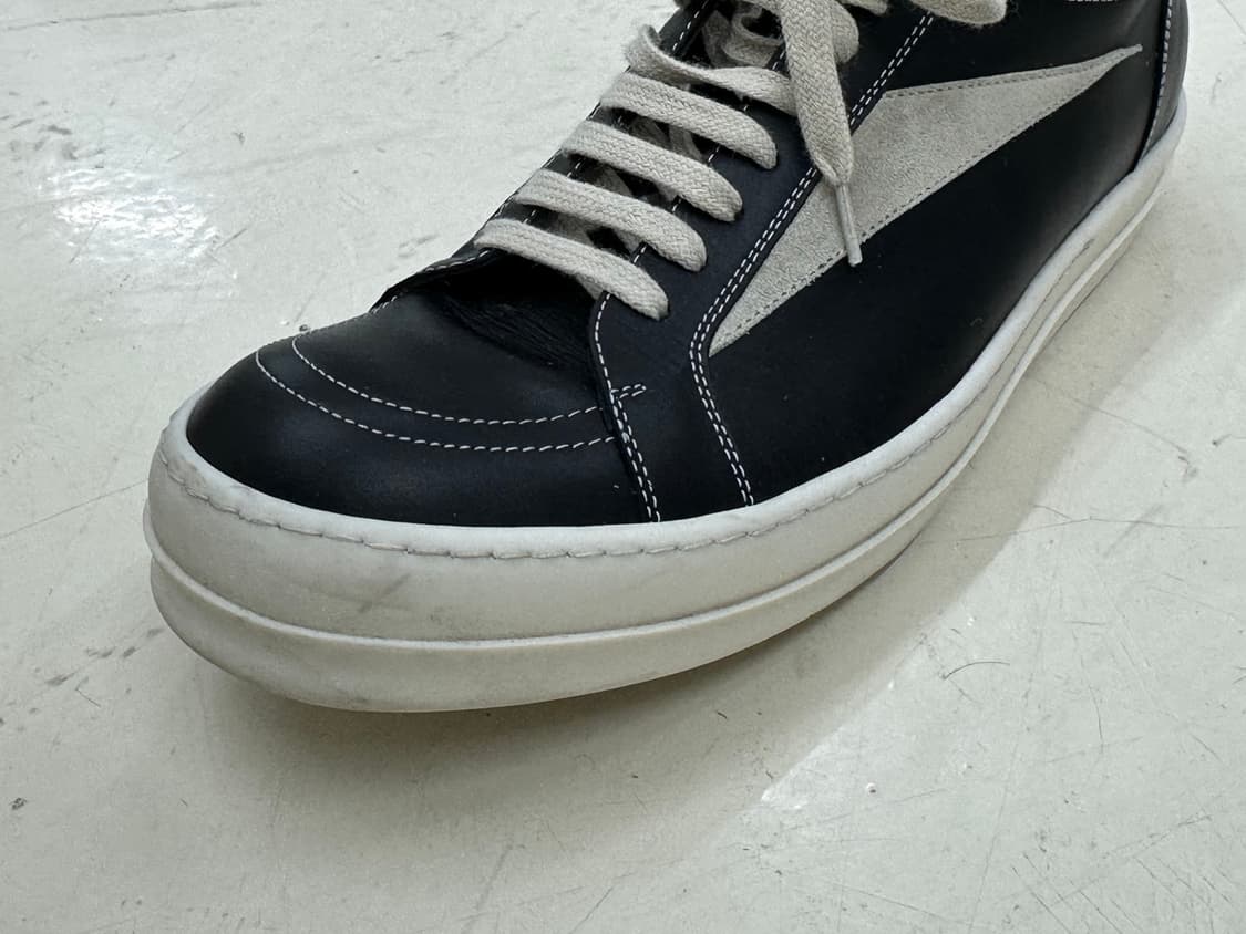 릭오웬스 룩소르 빈티지 스니커즈 블랙밀크 상품이미지6