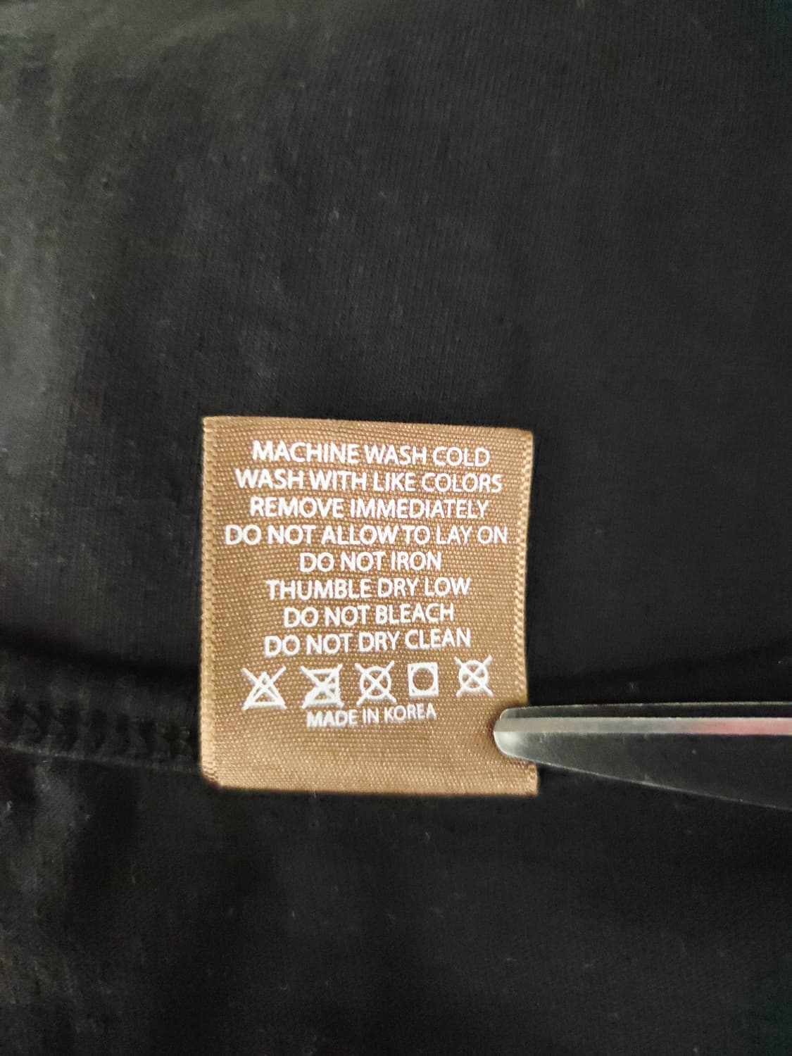 칼카니(KARL KANI) 3D 로고 블랙 나시티 상품이미지7