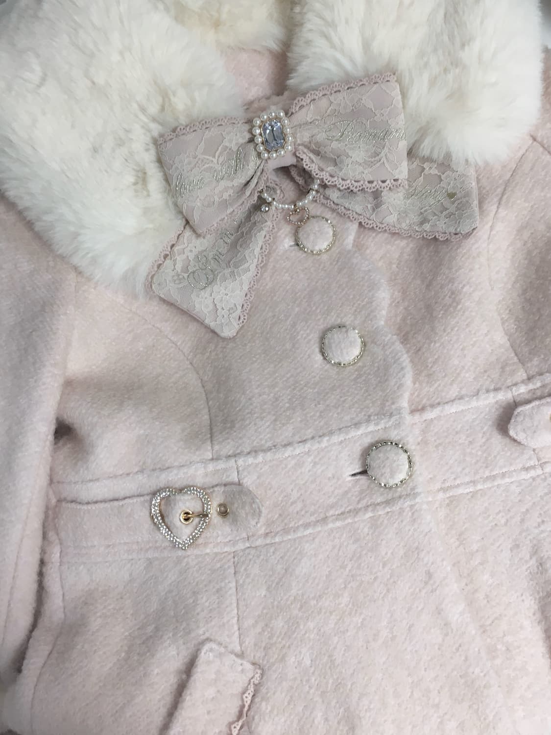 LIZ LISA pink coat 상품이미지1