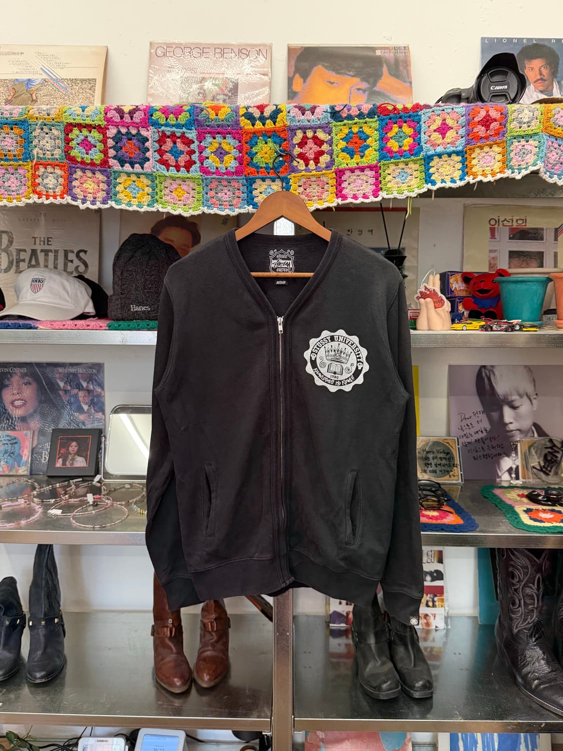 Stussy Zip-Up Sweatshirt  상품이미지1