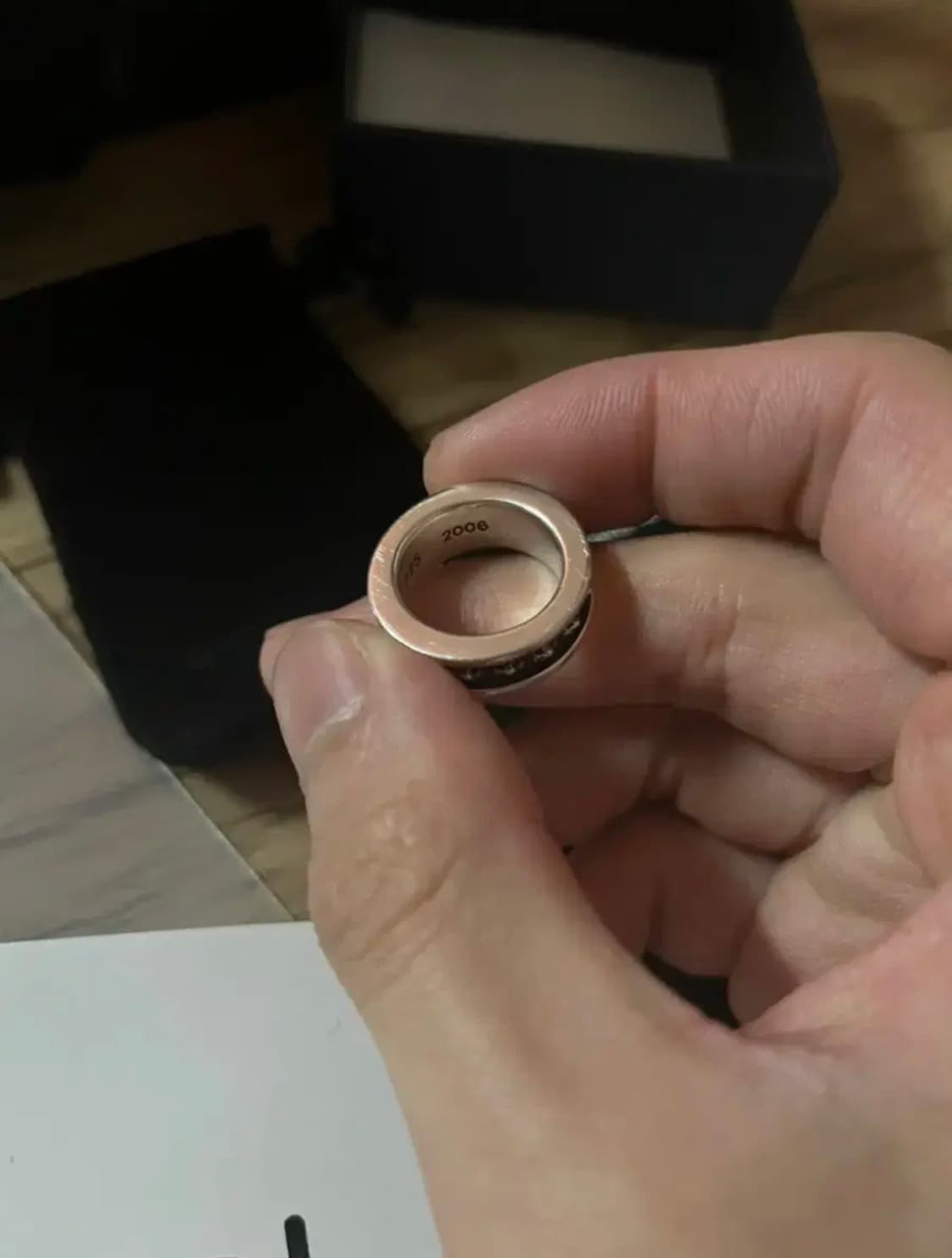 크롬하츠 미니플러스링 8호 상품이미지4