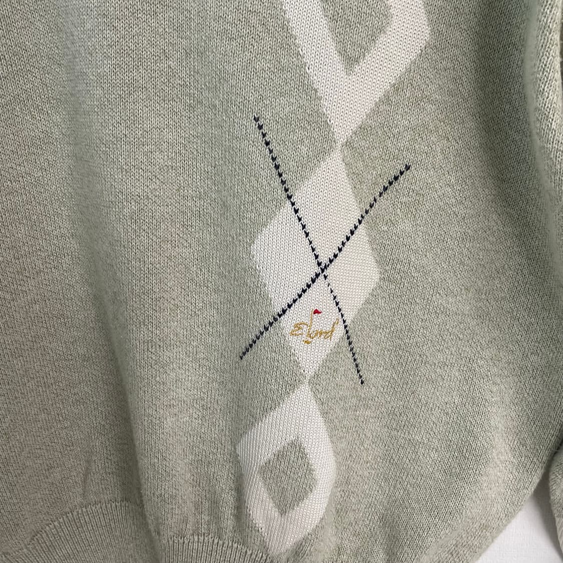 엘로드 골프 브이넥 니트 100 상품이미지3