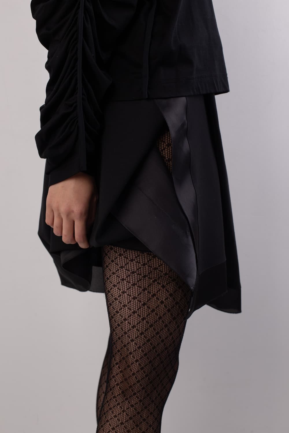 HELMUT LANG ASYMMETRIC WRAP SKIRT 상품이미지2
