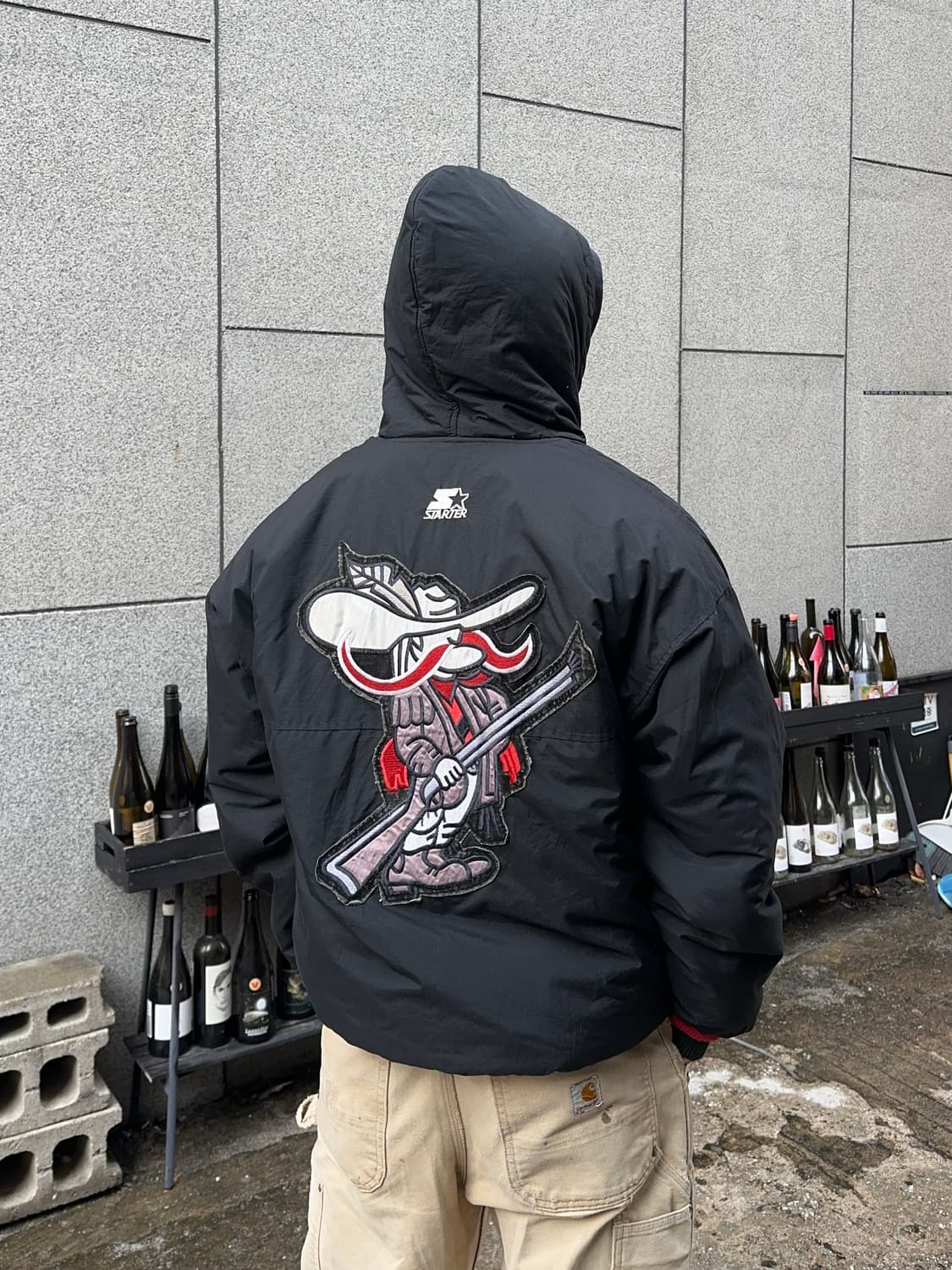 90’s Starter Las Vegas UVLV hood bomber  상품이미지1