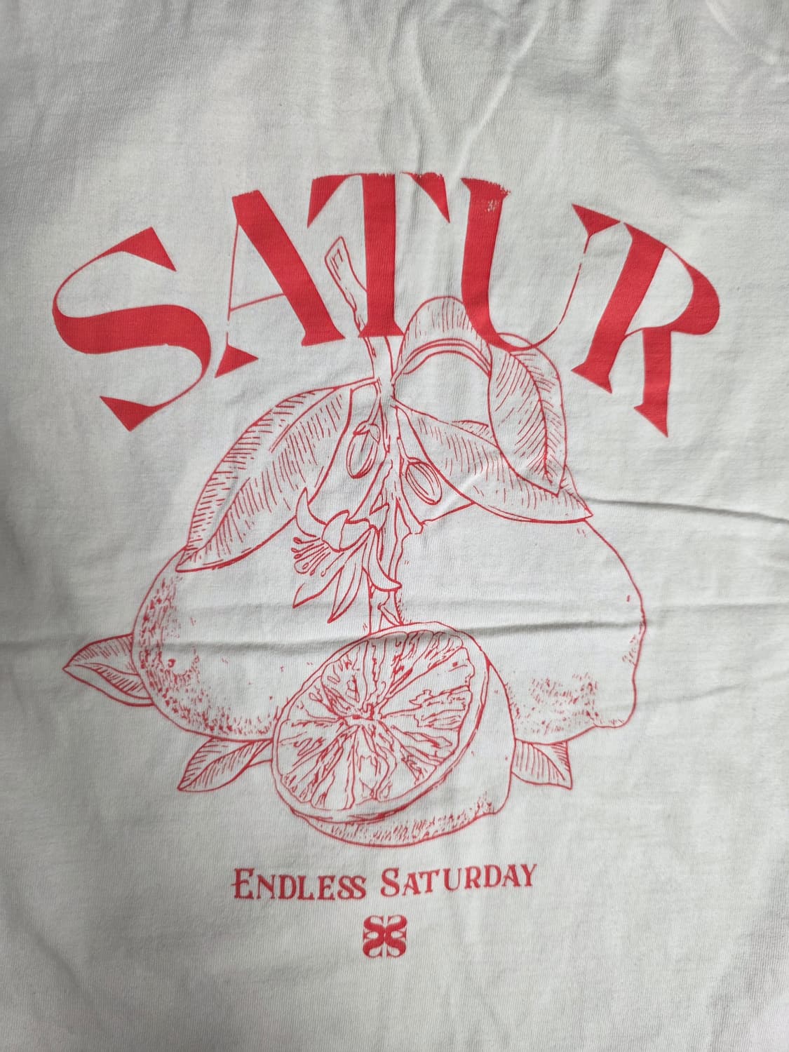 세터 카프리 시트론 드로잉 썸머 그래픽 반팔 티셔츠(wm) 상품이미지2