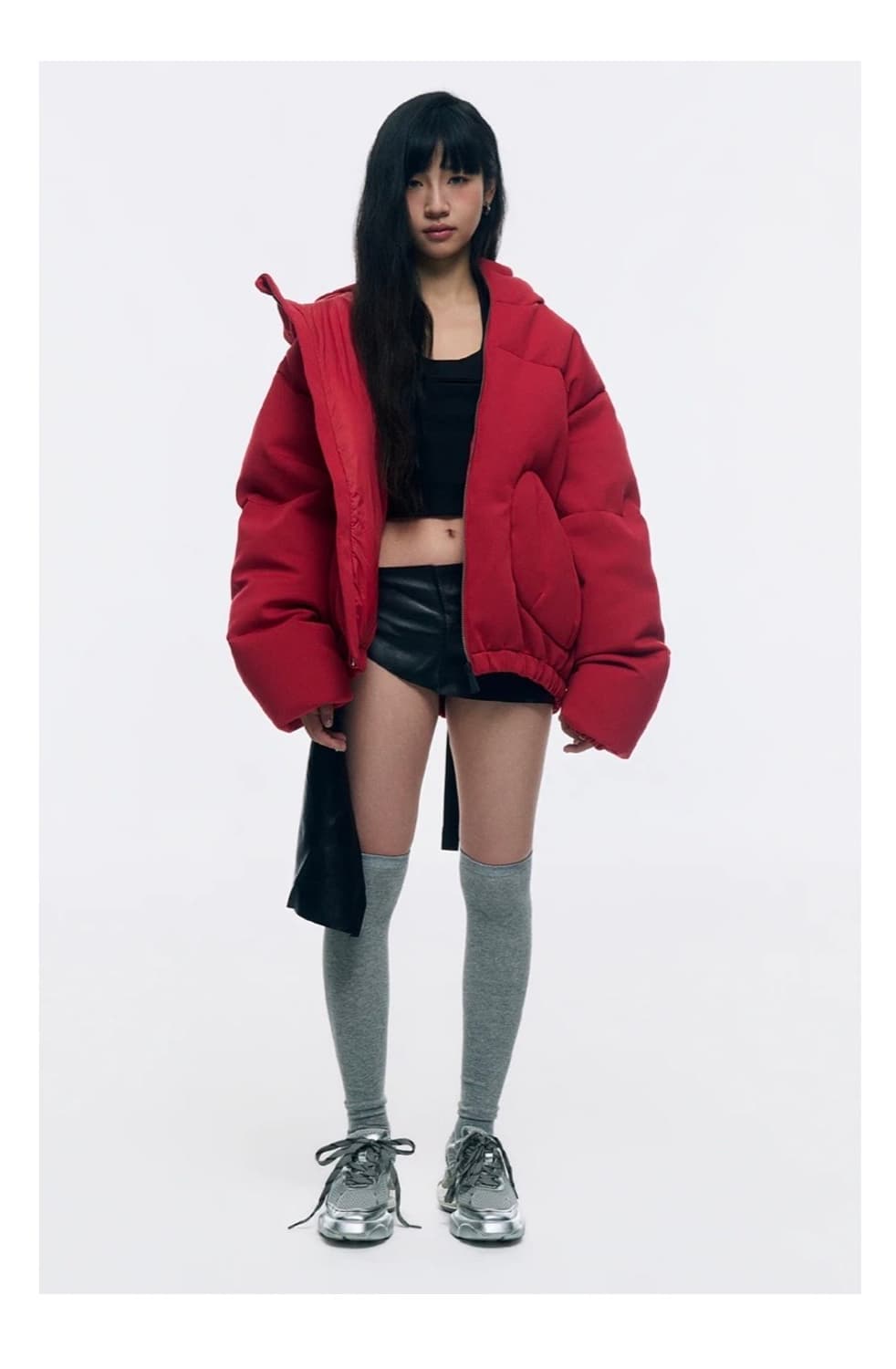 [새제품/L] HWASAN Teletubbie Bubble 패딩 상품이미지7