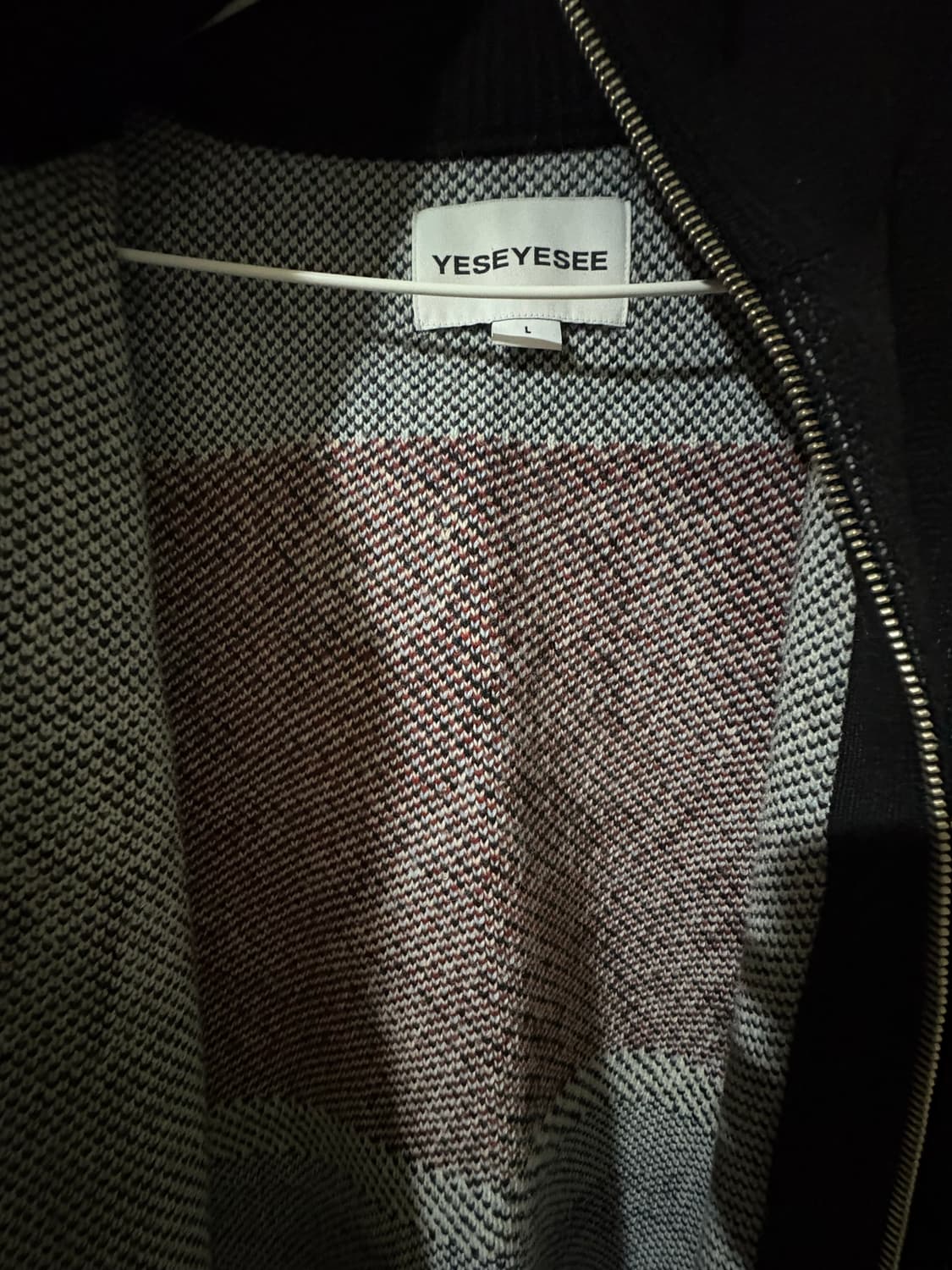 Yeseyesee 니트집업 상품이미지5