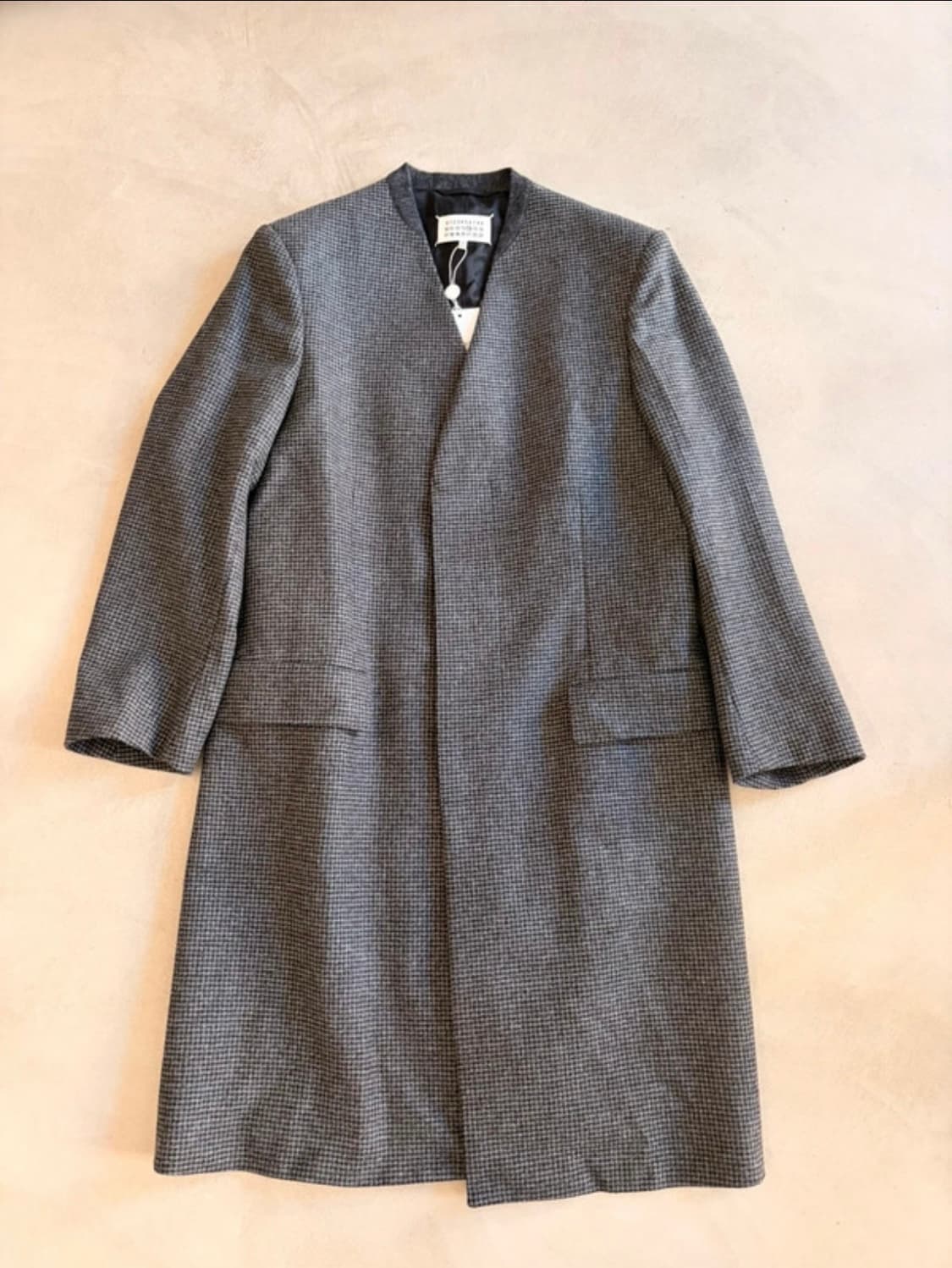 48사이즈 마르지엘라 카라리스 코트 그레이하운드 상품이미지1