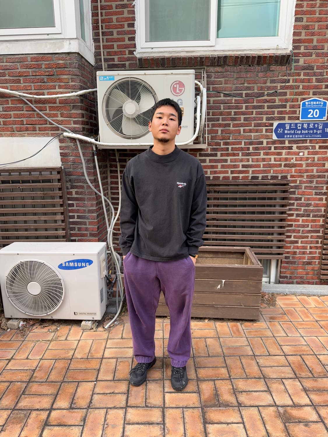 old Reebok mock neck L/S 상품이미지8