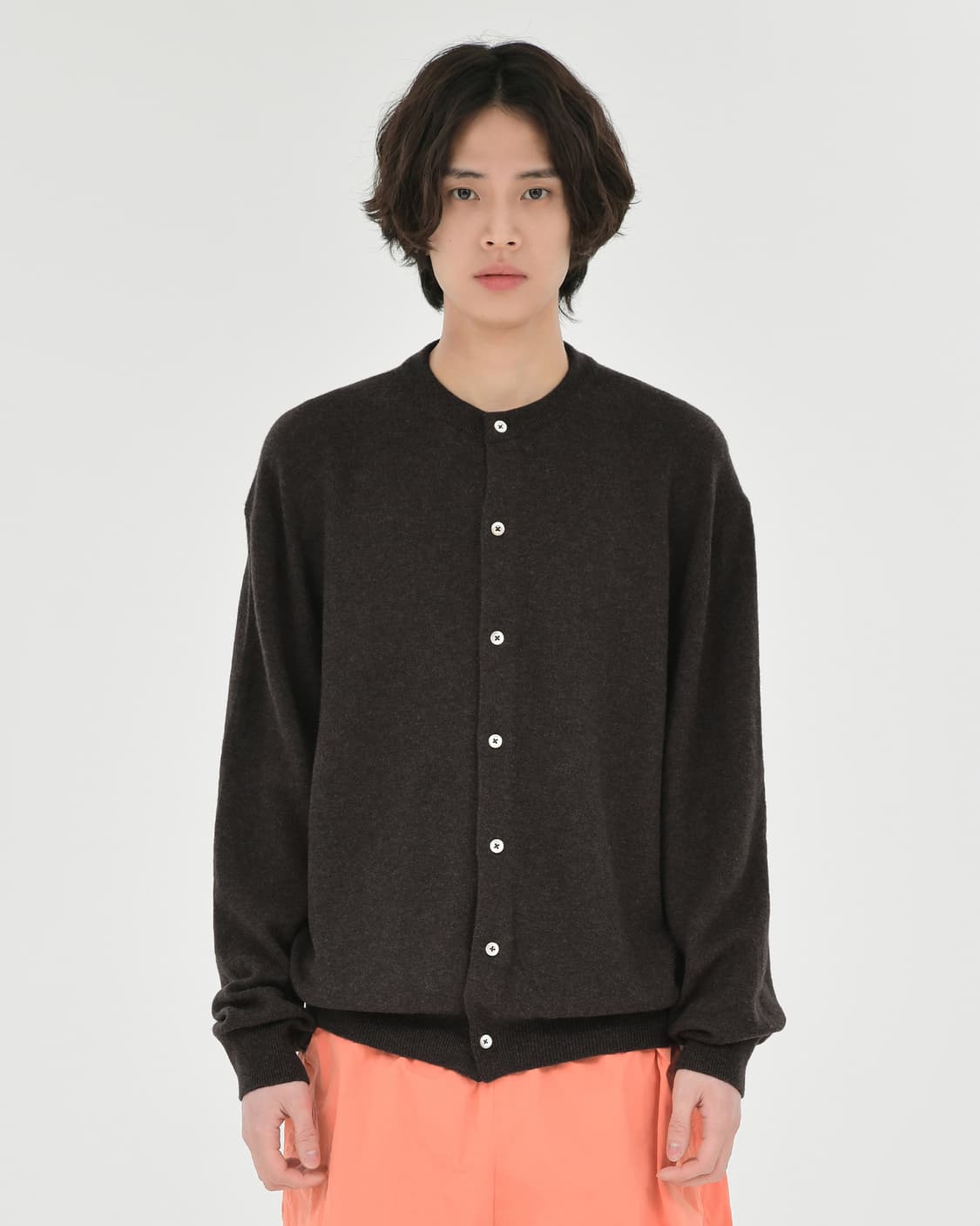 [구매] 브라운야드 라운드 가디건 브라운 3사이즈 상품이미지1