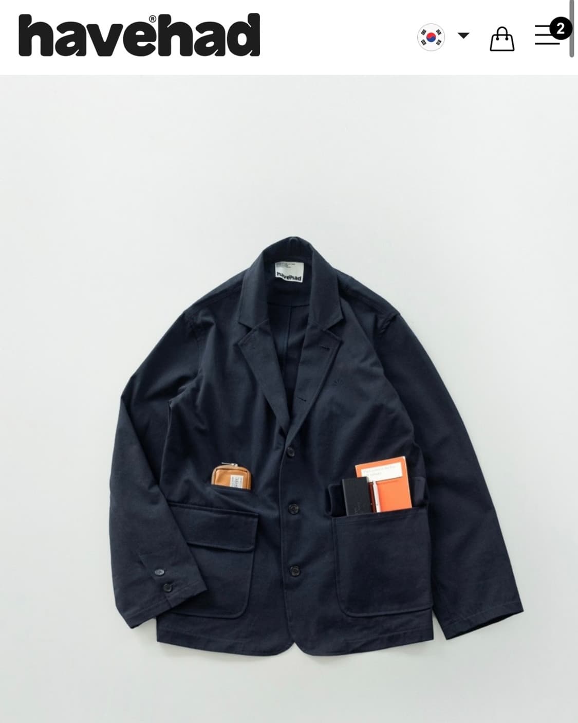HaveHad 자켓 City Worker Club Jacket 상품이미지3
