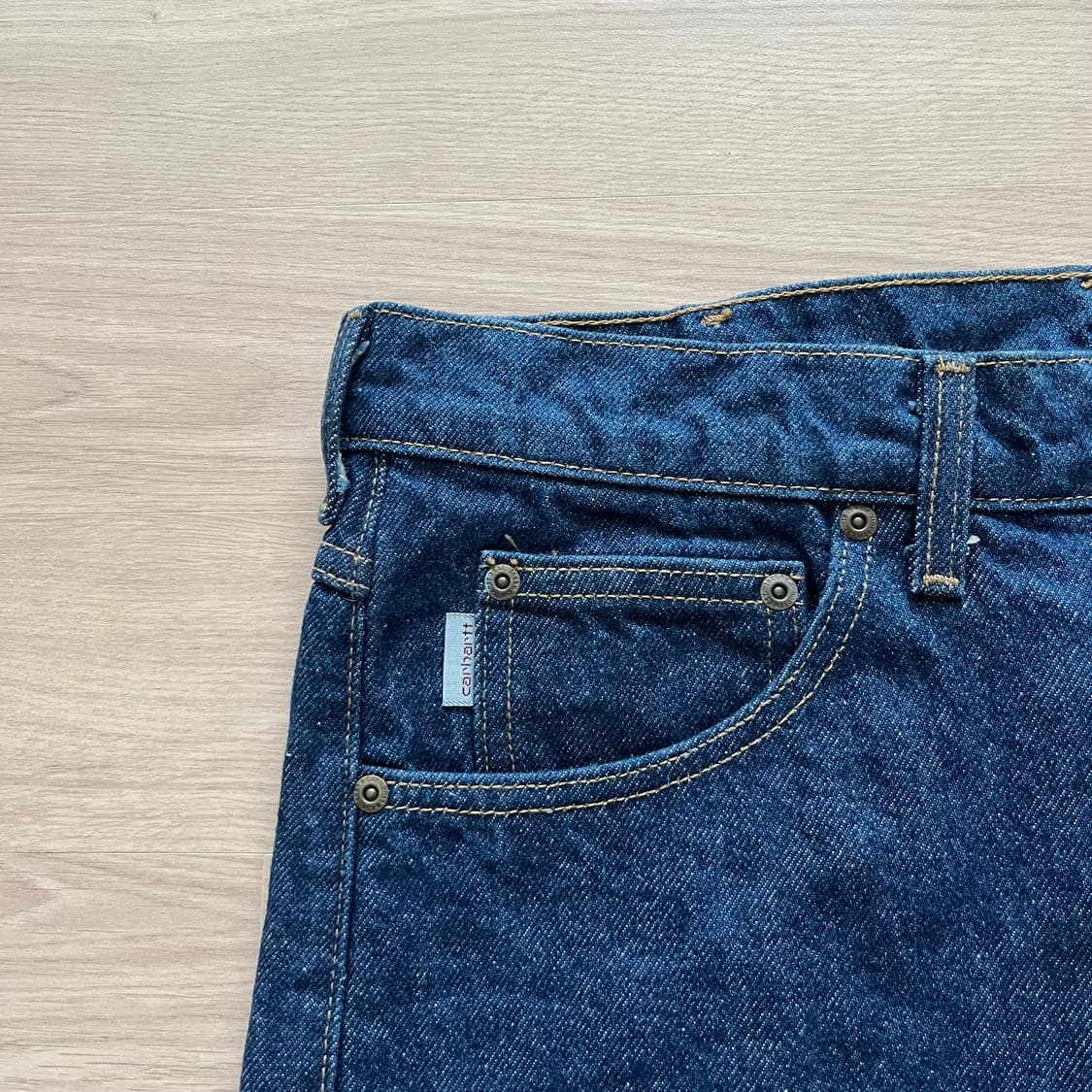 [34X30] 90s 빈티지 칼하트 카펜터 데님팬츠 상품이미지2