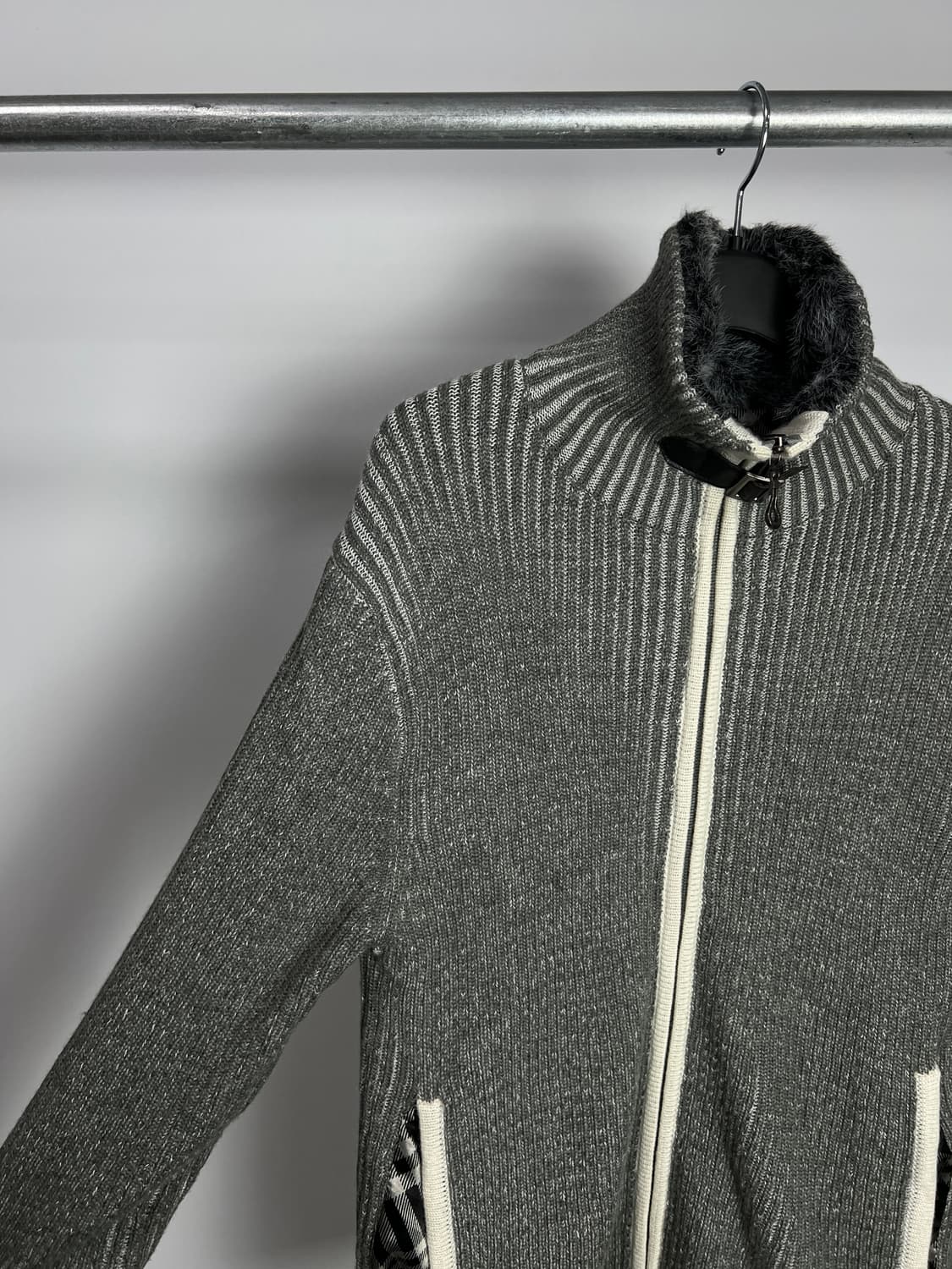 MALE & CO 니트 집업 상품이미지4