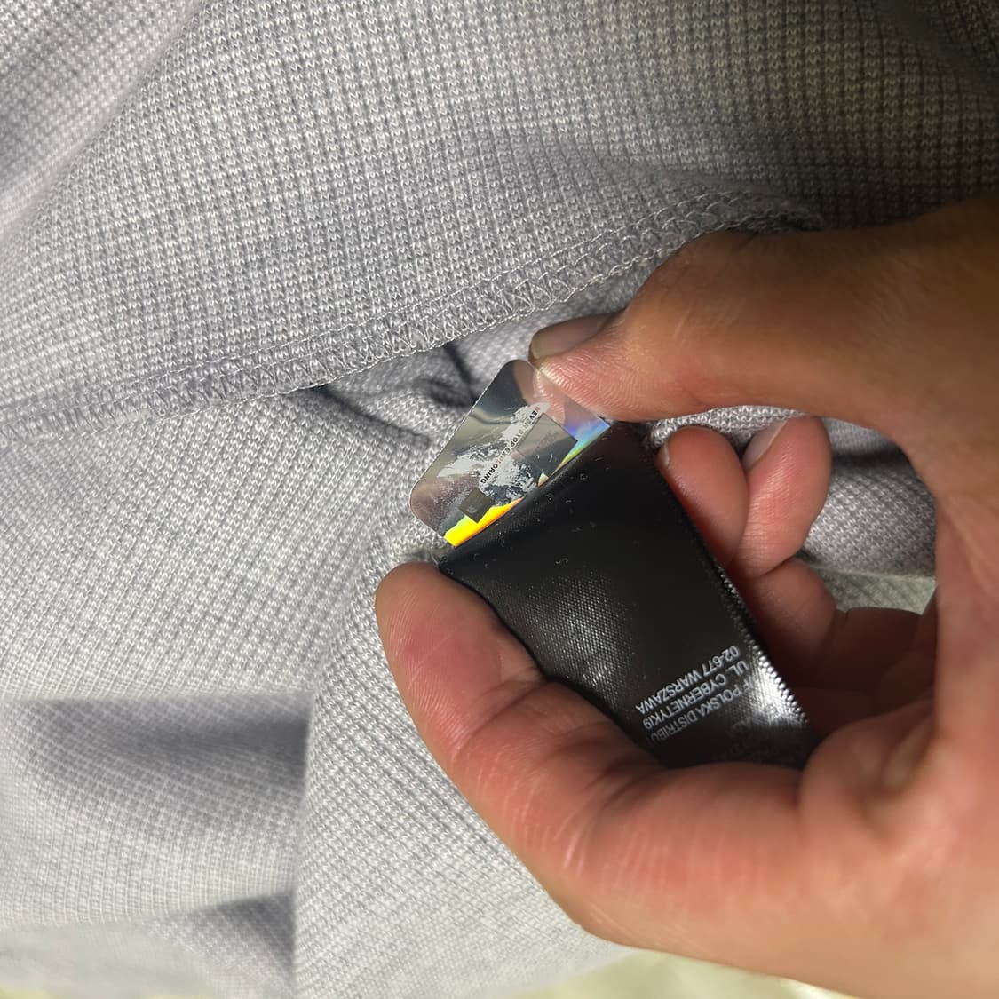 [US XL] 노스페이스 와플티 긴팔 그레이 상품이미지6