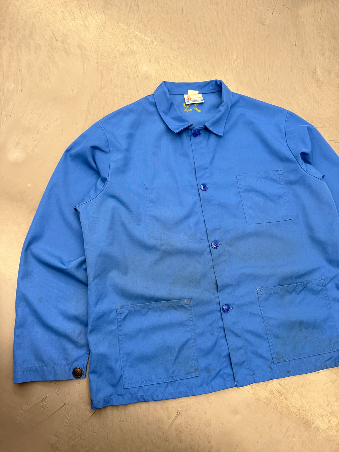 OLD VINTAGE WASHED BLUE 빈티지프렌치워크자켓 상품이미지6