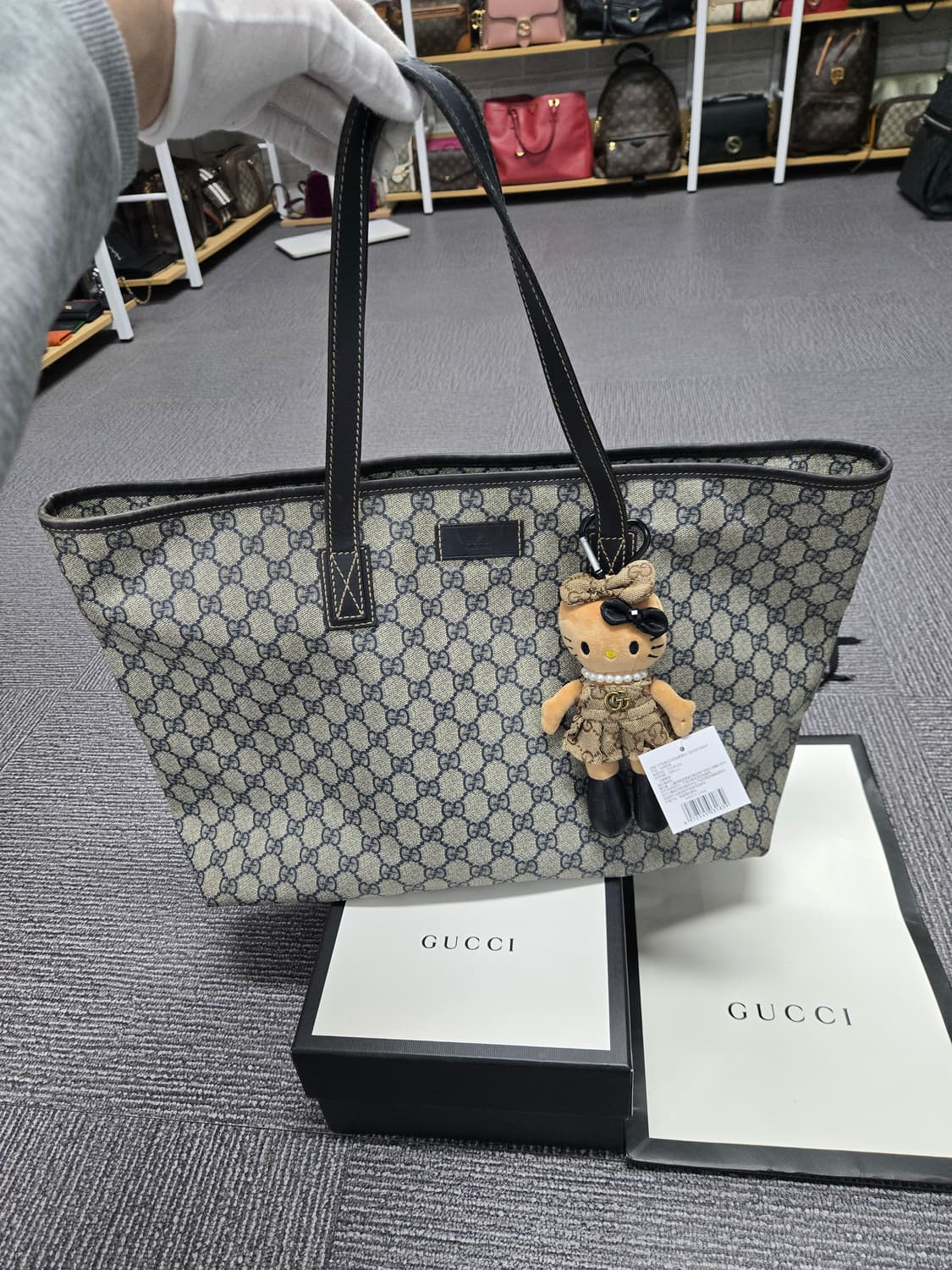 [특가][정품] 구찌 시그니처 토트백 상품이미지1