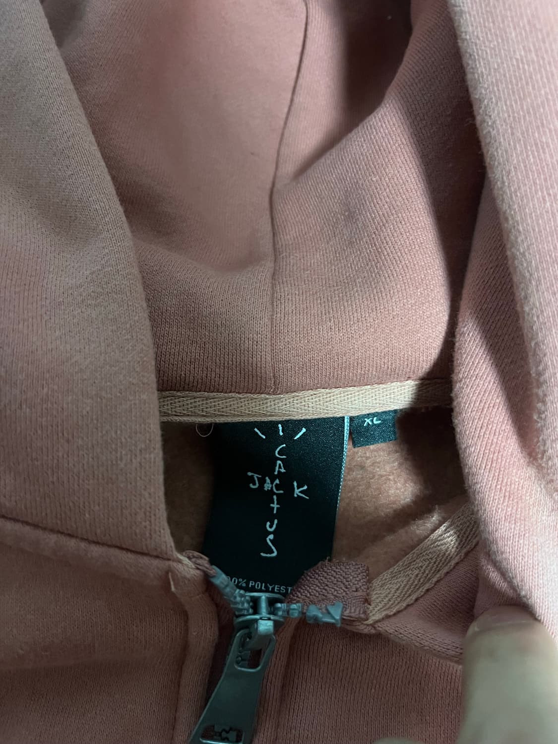 트래비스스캇 x 마스터마인드 후드집업 XL 상품이미지3