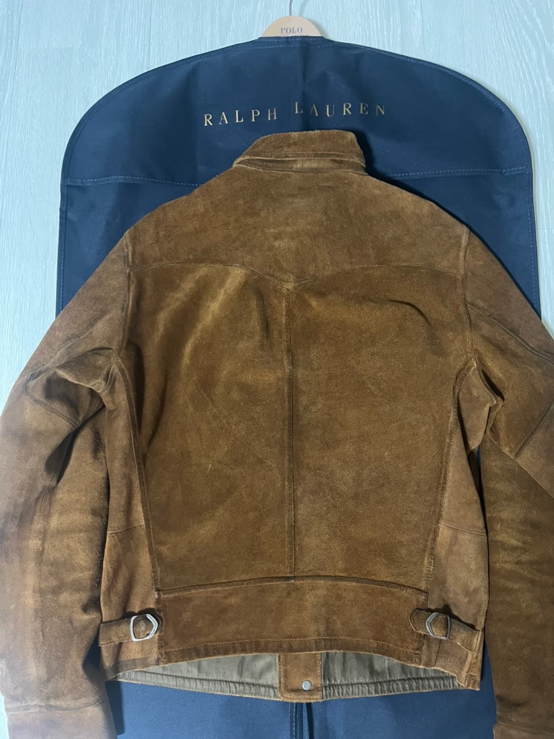 Rrl 러프아웃 스웨이드 자켓 S사이즈 상품이미지3