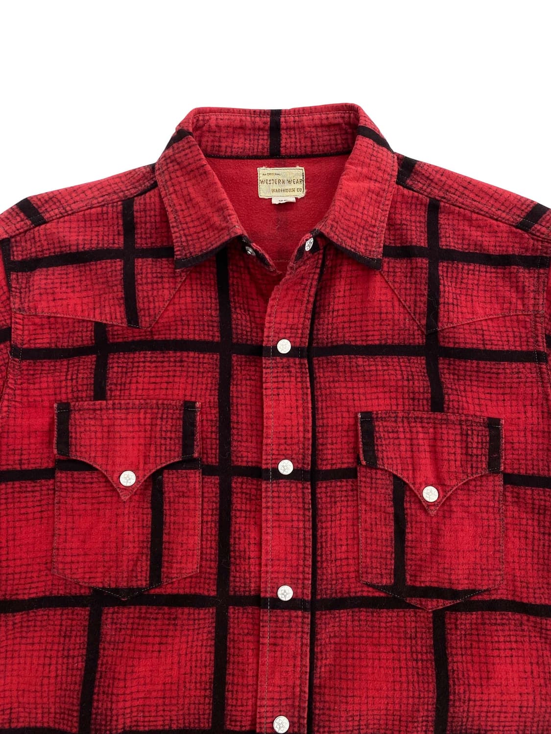 웨어하우스 플란넬 웨스턴 셔츠 상품이미지3
