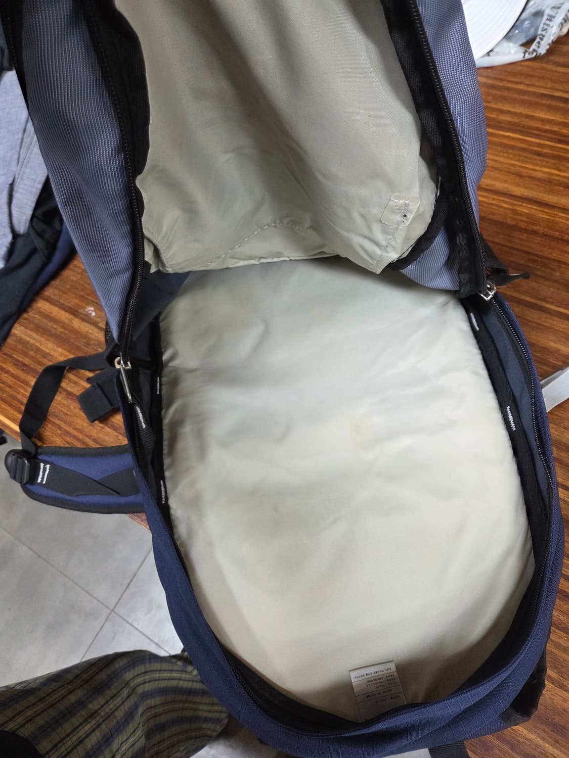 나이키 올드스쿨 빈티지 00s 립스타 배색 백팩  상품이미지3