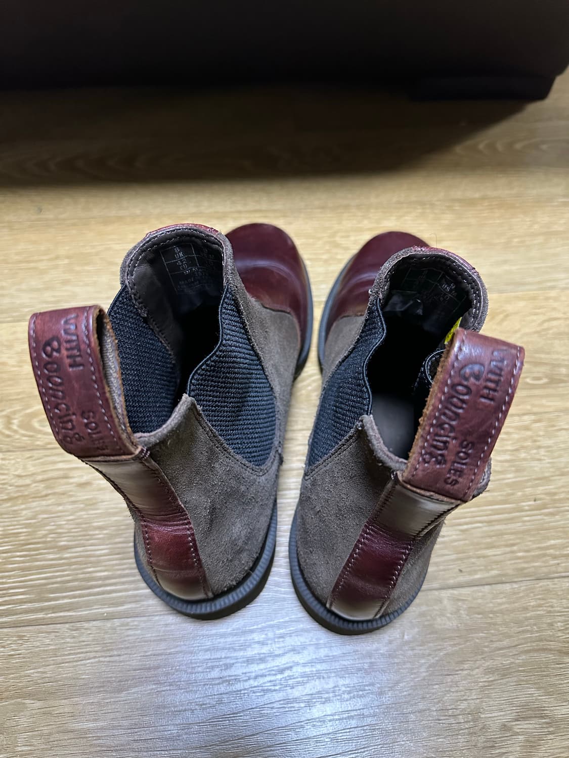 버건디 첼시 부츠 상품이미지3