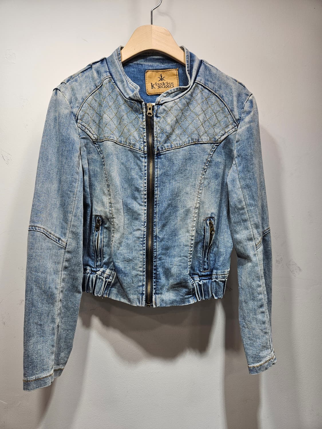 키스키스 빈티지 청자켓  상품이미지7